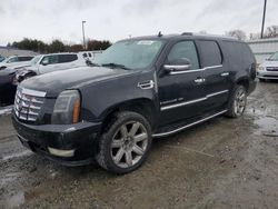 Salvage cars for sale at Sacramento, CA auction: 2008 Cadillac Escalade ESV