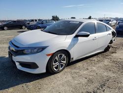 Salvage cars for sale from Copart Antelope, CA: 2017 Honda Civic LX