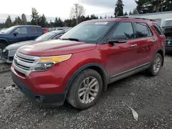 Ford Explorer xlt salvage cars for sale: 2014 Ford Explorer XLT