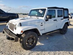 Jeep Wrangler Unlimited Sahara salvage cars for sale: 2016 Jeep Wrangler Unlimited Sahara