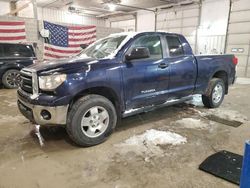 Salvage cars for sale from Copart Columbia, MO: 2010 Toyota Tundra Double Cab SR5