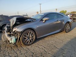 Vehiculos salvage en venta de Copart Colton, CA: 2015 Lexus RC 350