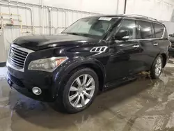 Infiniti Vehiculos salvage en venta: 2012 Infiniti QX56