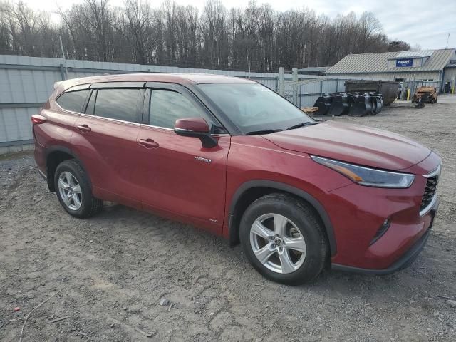 2021 Toyota Highlander Hybrid LE