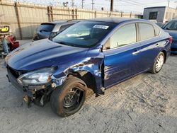 Salvage cars for sale at Los Angeles, CA auction: 2017 Nissan Sentra S