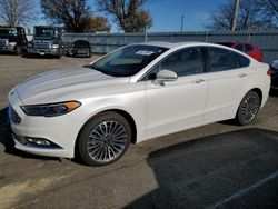 Salvage cars for sale at Moraine, OH auction: 2017 Ford Fusion SE