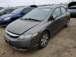 Honda salvage cars for sale: 2010 Honda Civic LX