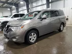 Salvage cars for sale from Copart Ham Lake, MN: 2017 Nissan Quest S