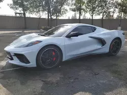 Salvage cars for sale from Copart Rancho Cucamonga, CA: 2023 Chevrolet Corvette Stingray 3LT