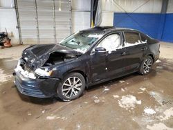 Salvage cars for sale at Chalfont, PA auction: 2017 Volkswagen Jetta SE