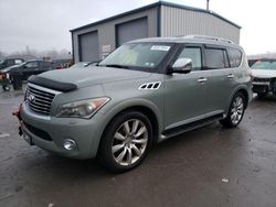 Salvage cars for sale at Duryea, PA auction: 2012 Infiniti QX56