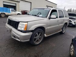 Salvage cars for sale at Woodburn, OR auction: 2006 Cadillac Escalade Luxury