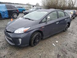 Salvage cars for sale from Copart Arlington, WA: 2014 Toyota Prius PLUG-IN