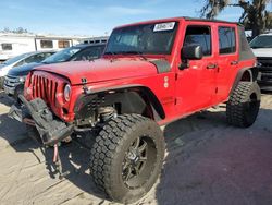 Jeep Wrangler Unlimited Sport Vehiculos salvage en venta: 2016 Jeep Wrangler Unlimited Sport