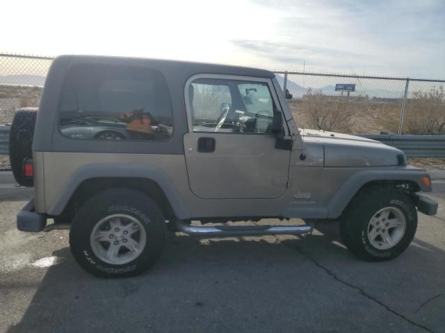 2005 Jeep Wrangler / TJ Sport