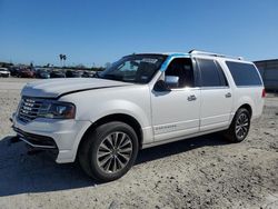 Salvage cars for sale at Corpus Christi, TX auction: 2015 Lincoln Navigator L