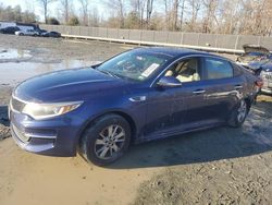 Salvage cars for sale at Waldorf, MD auction: 2018 KIA Optima LX