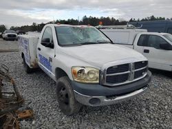 Salvage trucks for sale at Memphis, TN auction: 2007 Dodge RAM 3500 ST