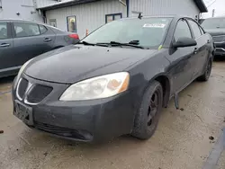 Salvage cars for sale at Pekin, IL auction: 2009 Pontiac G6