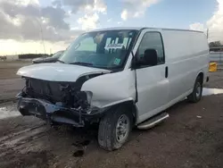 Salvage trucks for sale at Houston, TX auction: 2017 Chevrolet Express G2500