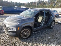 Salvage cars for sale at Ellenwood, GA auction: 2021 Hyundai Kona SEL