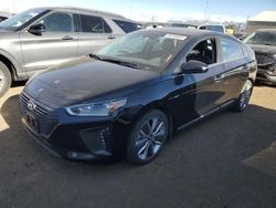 2017 Hyundai Ioniq Limited en venta en Brighton, CO