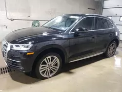 Salvage cars for sale from Copart Blaine, MN: 2018 Audi Q5 Premium Plus