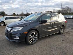 Honda Odyssey Elite Vehiculos salvage en venta: 2019 Honda Odyssey Elite