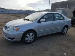 Salvage cars for sale at Fredericksburg, VA auction: 2006 Toyota Corolla CE