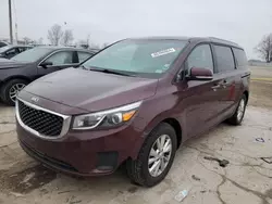 KIA salvage cars for sale: 2015 KIA Sedona LX