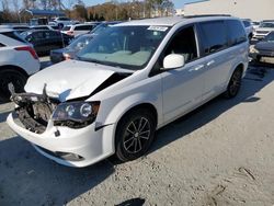 Salvage cars for sale at Spartanburg, SC auction: 2019 Dodge Grand Caravan GT