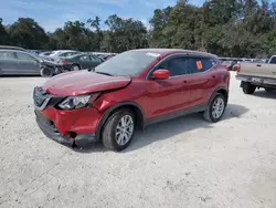 Nissan salvage cars for sale: 2018 Nissan Rogue Sport S