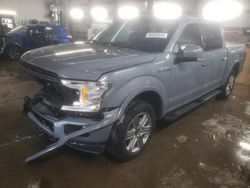 Ford salvage cars for sale: 2019 Ford F150 Supercrew