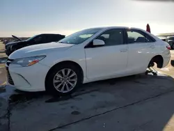 2016 Toyota Camry LE en venta en Grand Prairie, TX