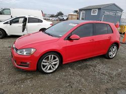 Salvage cars for sale at Antelope, CA auction: 2015 Volkswagen Golf TDI